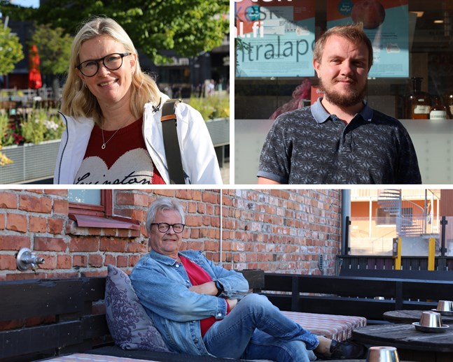 Österbottningarna Hanna Forsgren, Jander Isaksson och Nils-Erik Ehrström delar med sig av sina tankar kring coronapasset.