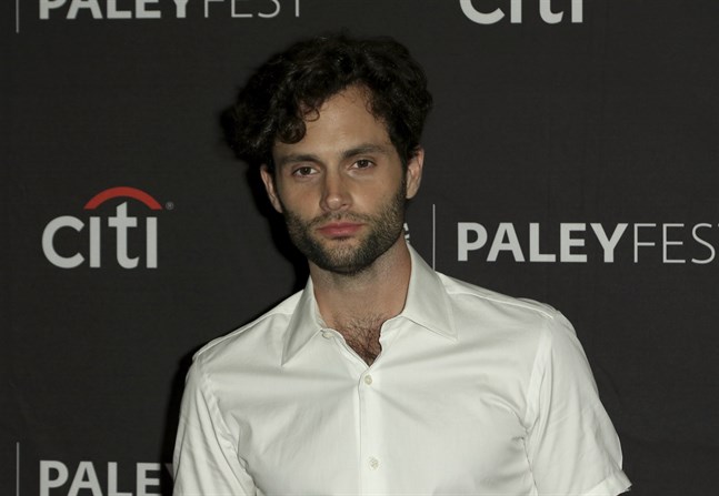 Penn Badgley spelar huvudrollen i "You", vars tredje säsong snart får premiär på Netflix. Arkivbild.