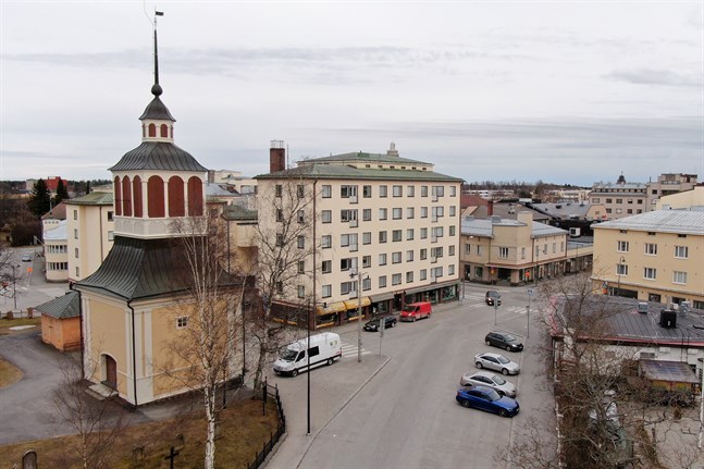 Storgatan i Jakobstad.