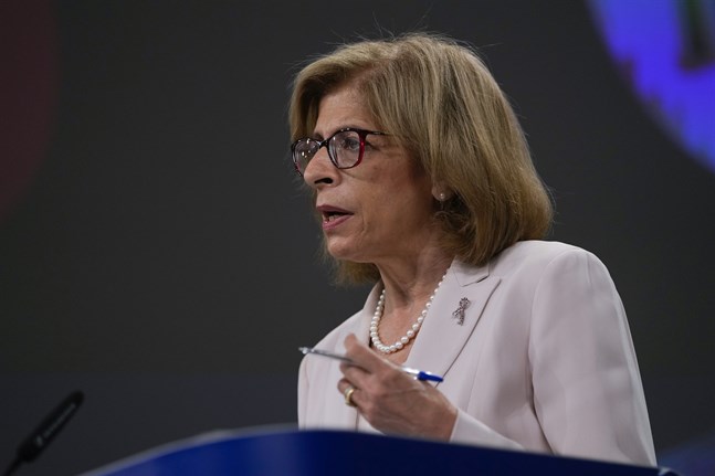 EU:s hälsokommissionär Stella Kyriakides. Arkivfoto.