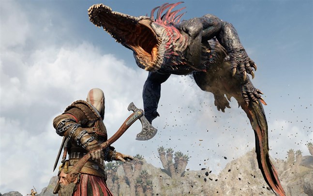 Mycket är sig likt i uppföljaren till "God of war", där ragnarök verkar närma sig. Pressbild.