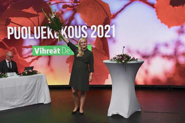 Maria Ohisalo har fungerat som De Grönas ordförande alltsedan 2019.