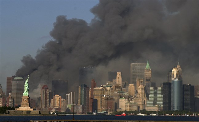 På tjugoårsdagen av terrordåden i USA den 11 september 2001 släpptes de första hemligstämplade dokumentet om attacken. Arkivbild.