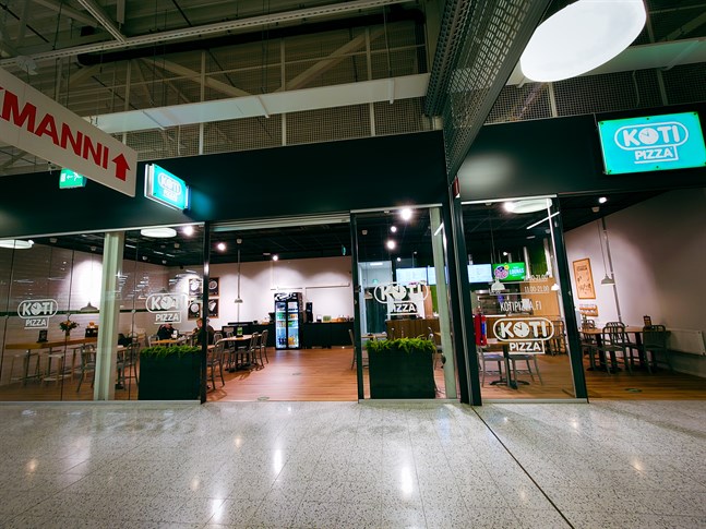 Kotipizzas nya lokal intill K Citymarket i Karleby.