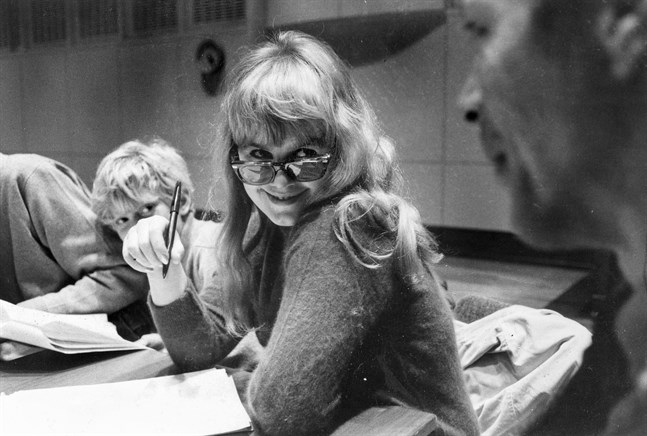 Lena Nyman 1967. Arkivbild.