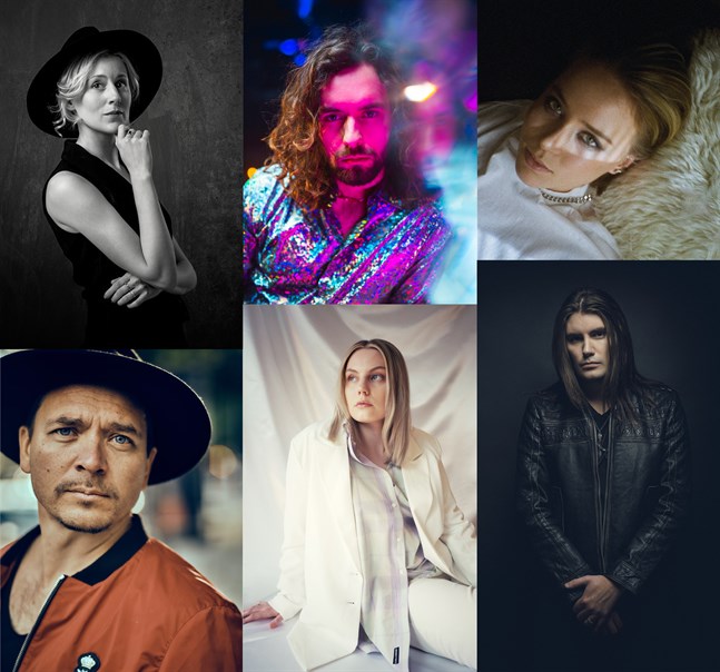 Frida Andersson, Paul Elias, ILON, Fredrik Furu, Josefin Sirén och André Linman medverkar alla i "A song is born".
