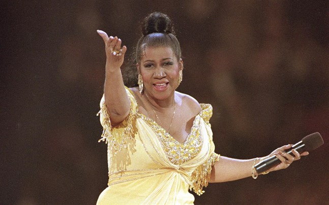 Aretha Franklin.
