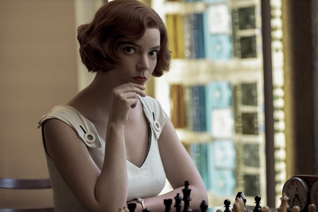 Anya Taylor-Joy i "The queen's Gambit." Arkivbild.