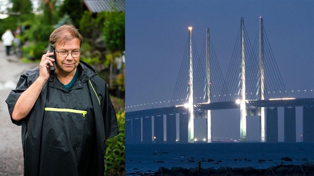 Leif Blomqvist skulle öka sin plantförsäljning kraftigt med en Kvarkenbro, han hoppas själv få uppleva en bro till Umeå.