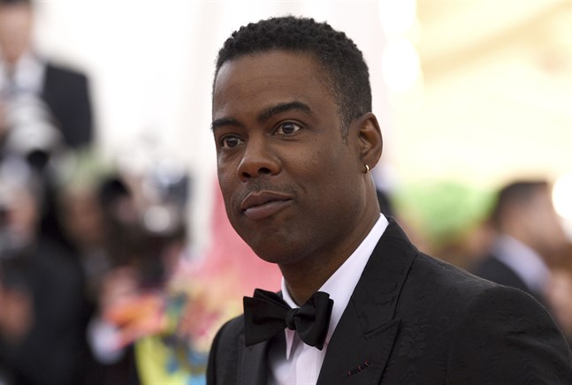 Chris Rock uppmanar sina Twitterföljare att vaccinera sig. Arkivbild.