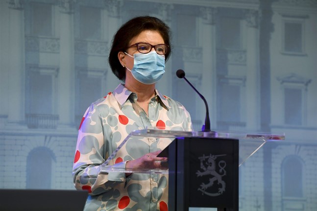 Liisa-Maria Voipio-Pulkki, strategichef på social- och hälsovårdsministeriet.