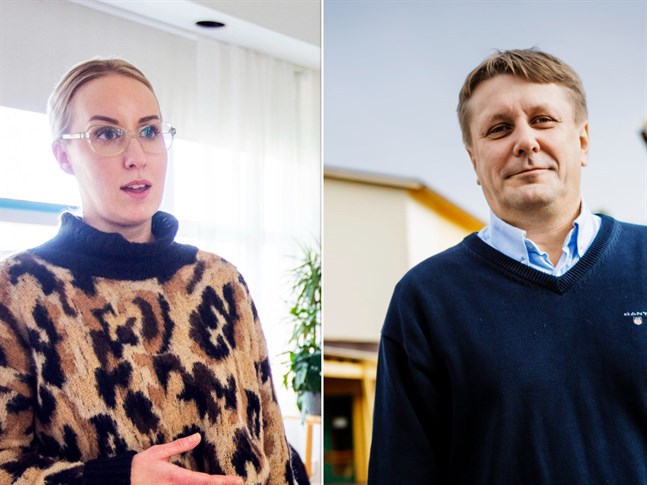 Heidi Svartsjö är förälder och bosatt i Gerby. Fredrik Sundell är också Gerbybo och rektor för Gerby skola. Båda vill få ett slut på flaskbomberna.