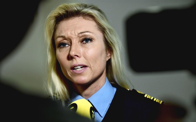 Linda H Staaf, chef för underrättelseenheten på nationella operativa avdelningen vid Polismyndigheten i Sverige.