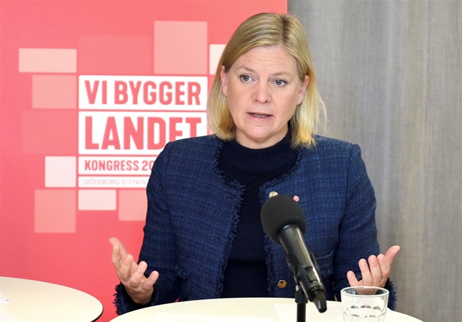 Blir finansminister Magdalena Andersson (S) Socialdemokraternas nya ordförande? Arkivbild.
