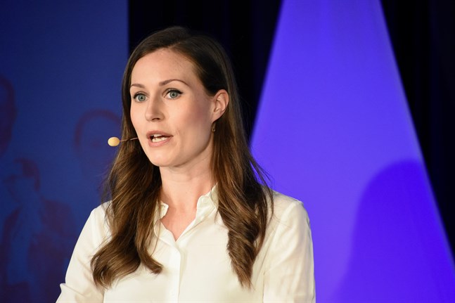 Statsminister Sanna Marin (SDP) kommer att delta i en videokonferens med andra EU-ledare i dag, onsdag.
