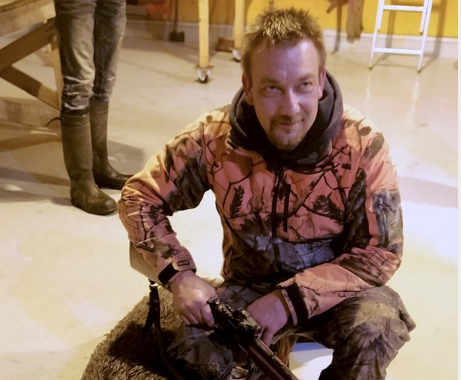 Kenneth Westlin i Norrnäs.