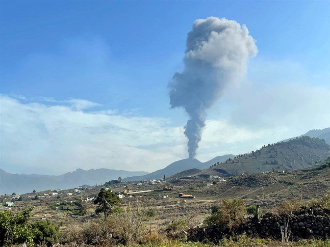 Vulkanutbrottet i La Palma.