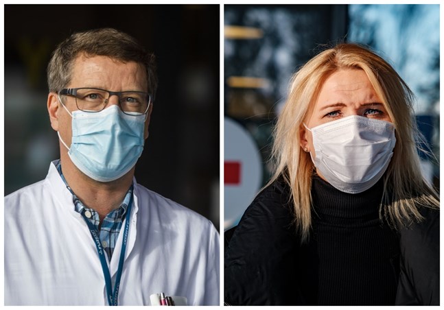 Juha Salonen och Marina Kinnunen.