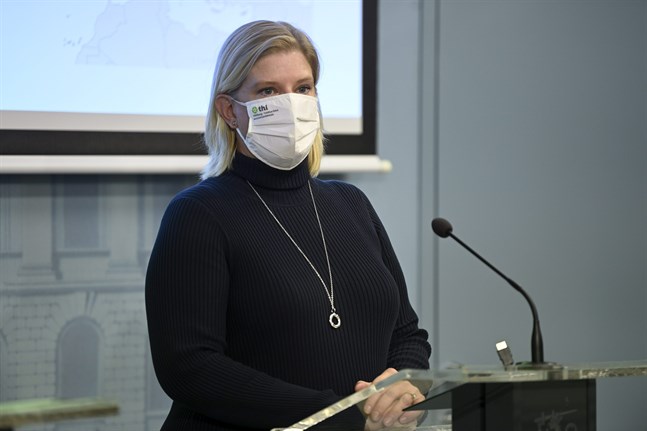 Mia Kontio, expert på Institutet för hälsa och välfärd.