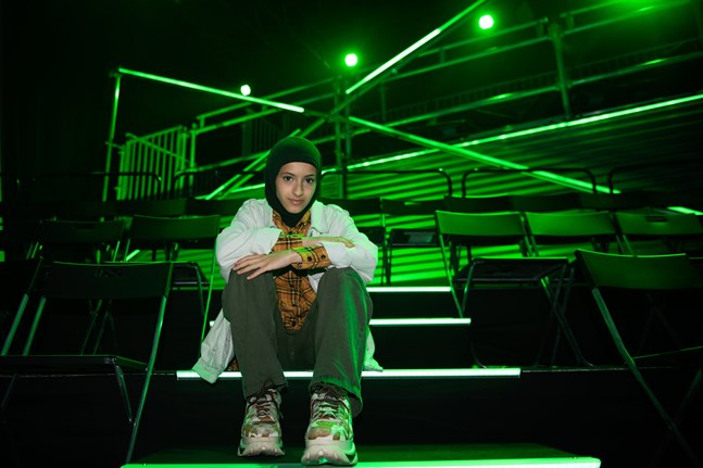 Amena Alsameais lärare uppmuntrade henne att söka till