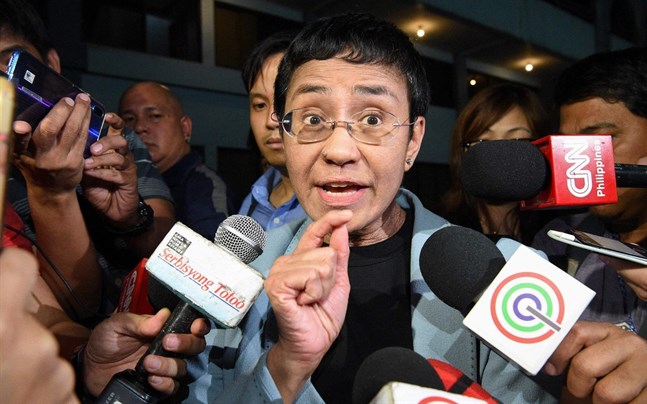 Maria Ressa.