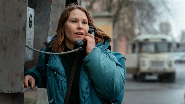 Seidi Haarla har en av huvudrollerna i filmen "Kupé nr. 6".