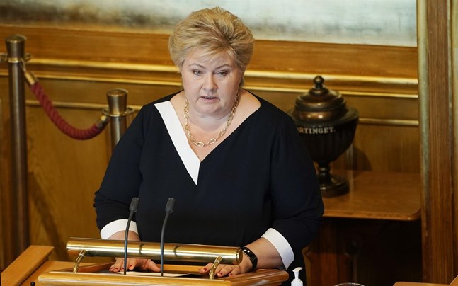 Erna Solberg (H) är den andra kvinnan på statsministerposten i Norge (efter Gro Harlem Brundtland (AP) som satt i tre olika perioder mellan 1981 och 1996).