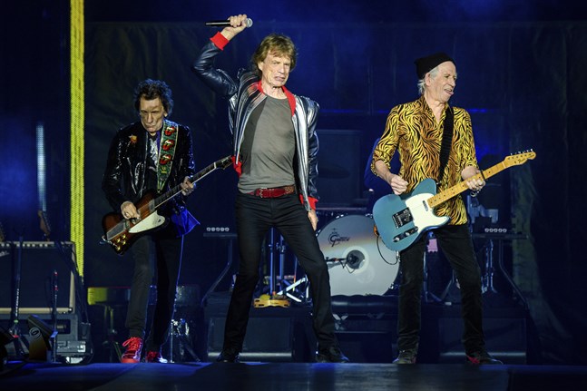 Ronnie Wood, Mick Jagger och Keith Richards är ute på "No filter"-turnén.