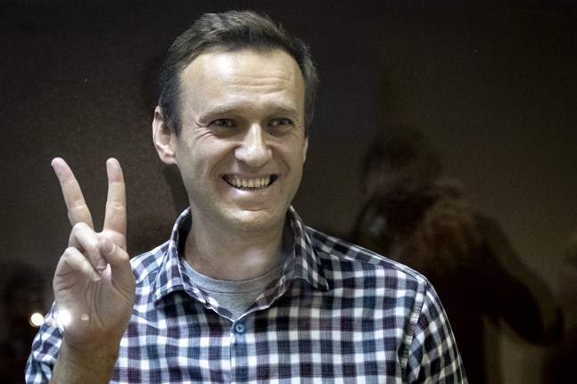 Fängslade ryske oppositionspolitikern Aleksej Navalnyj är en av finalkandidaterna till EU-parlamentets Sacharov-pris för tankefrihet.