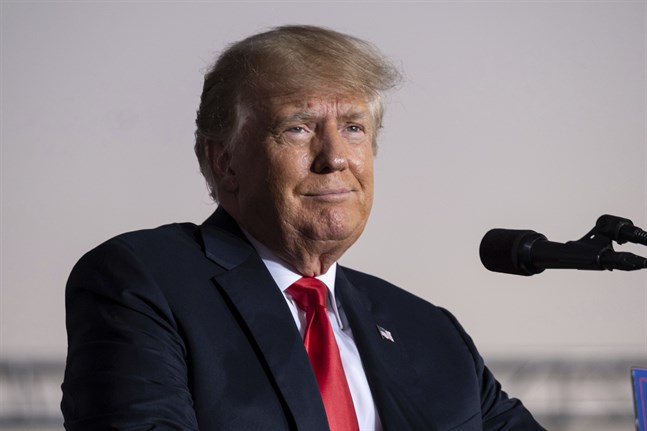 USA:s tidigare president Donald Trump. Arkivbild.