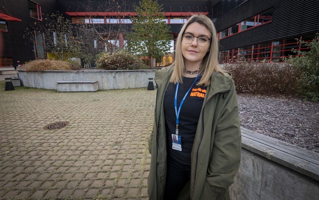 Nathali Stenback är handledare i studievardagen på Yrkesakademin i Österbotten. Psykisk hälsa är viktigt för henne.