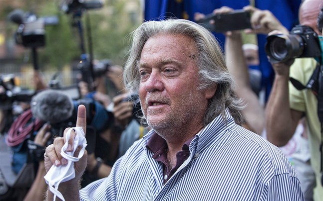 Steve Bannon, tidigare chefsstrateg hos USA:s förre president Donald Trump.