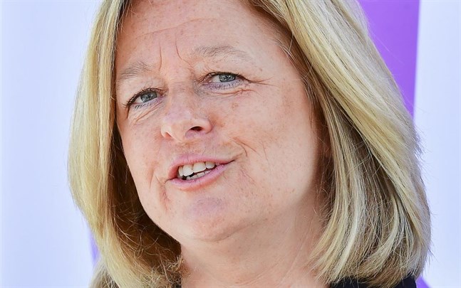 Telia, med vd Allison Kirkby, redovisar kvartalsrapport.