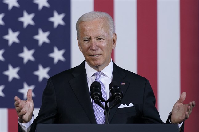 USA:s president Joe Biden. Arkivbild.