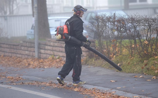 I Kalifornien är snart bensindrivna lövblåsare ett minne blott.