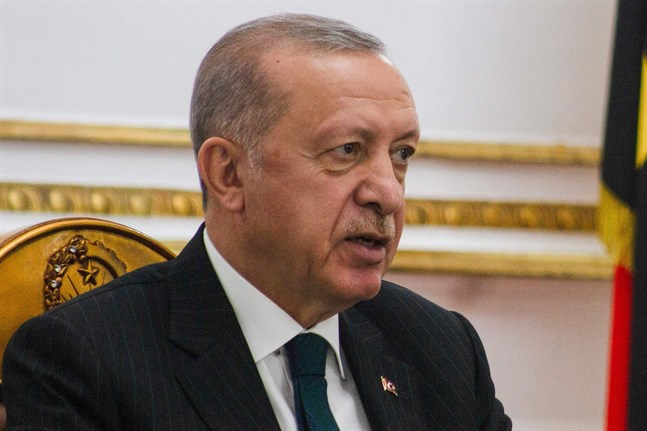 Turkiets president Recep Tayyip Erdogan.