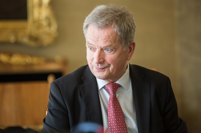 President Sauli Niinistö reser till Moskva på fredag.