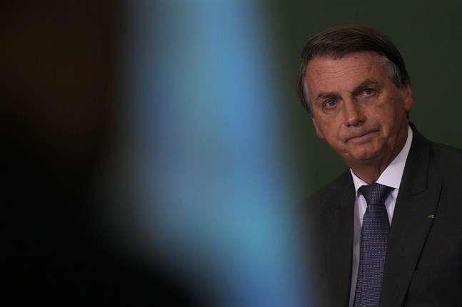 Brasiliens president Jair Bolsonaro. Arkivbild.