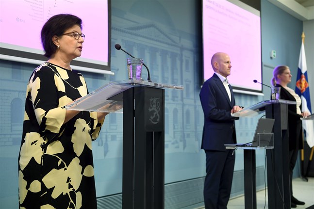 Social- och hälsovårdsministeriet och Institutet för hälsa och välfärd informerade om coronavirusläget på torsdagen.
