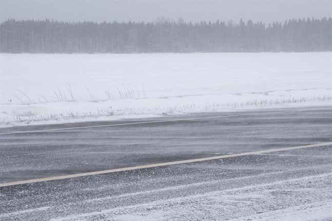 Vägarna kan bli riktigt hala under veckan.