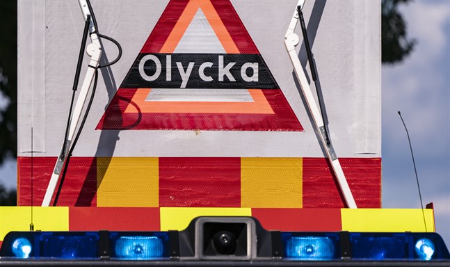 Olyckan i Lund inträffade strax innan klockan 14 lokal tid.