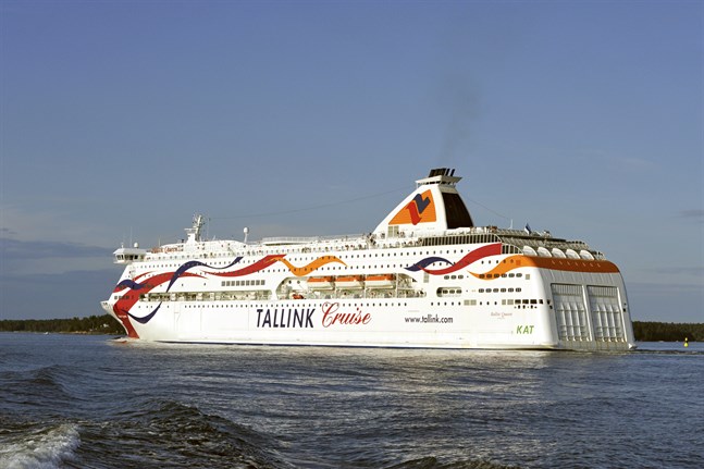 Tallinks kryssningsfartyg Baltic Queen har fått motorproblem. Arkivbild.