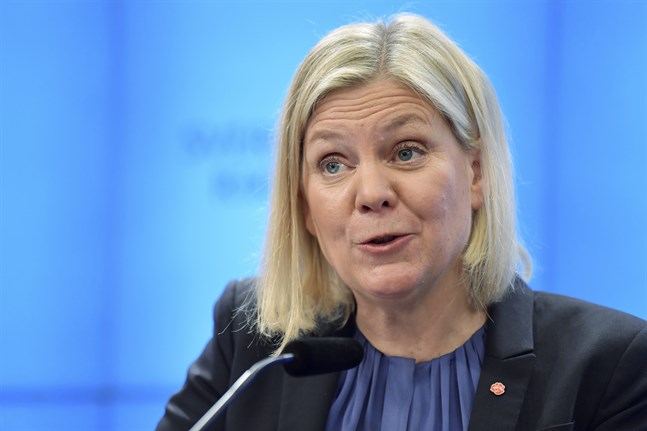 Socialdemokraternas partiledare Magdalena Andersson vill bli statsminister. Arkivbild.