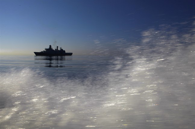 Den danska fregatten Esbern Snare. Bilden är från en insats i Medelhavet 2014.