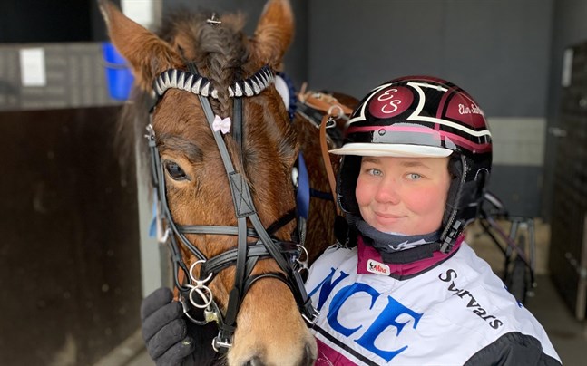 Elin Sahlstén gjorde en stark insats och blev tvåa i Björneborg under veckoslutet.