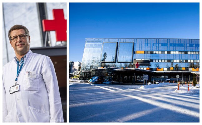 En coronapatient vårdas sedan förra veckan på Vasa centralsjukhus, berättar infektionsöverläkare Juha Salonen.