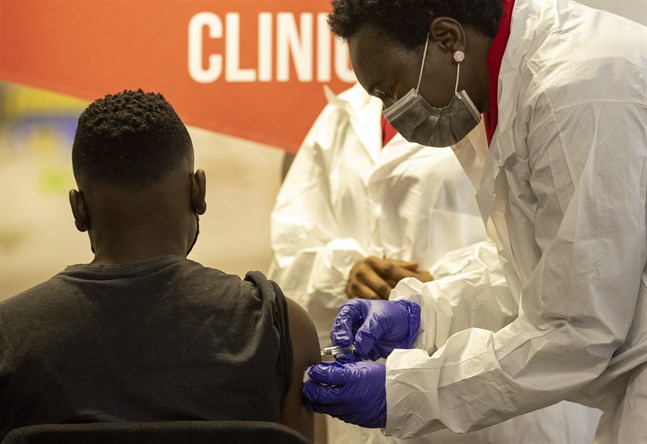 Många sydafrikaner har vaccinerat sig efter presidentens uppmaning. Arkivbild.