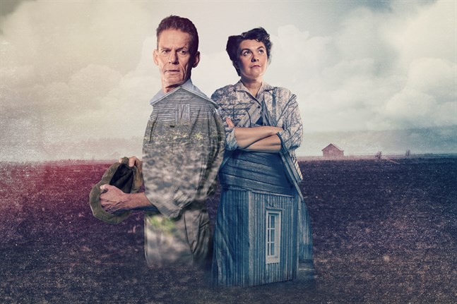 Erik Kiviniemi och Susanne Marins medverkar i scenversionen av "Heiman".