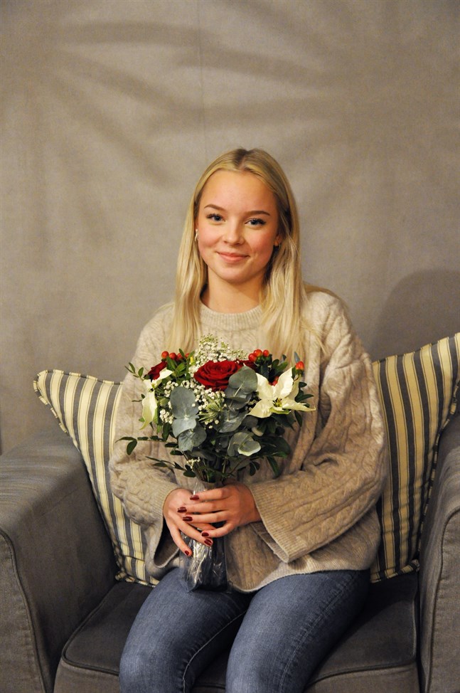 Årets lucia i Nykarleby är Ida Stenvall.