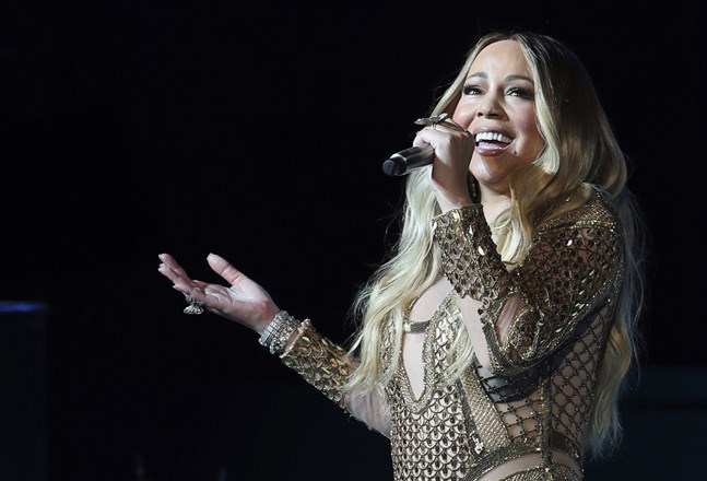Mariah Careys hitlåt "All I want for christmas" är en säker julfavorit – fortfarande. Arkivbild.